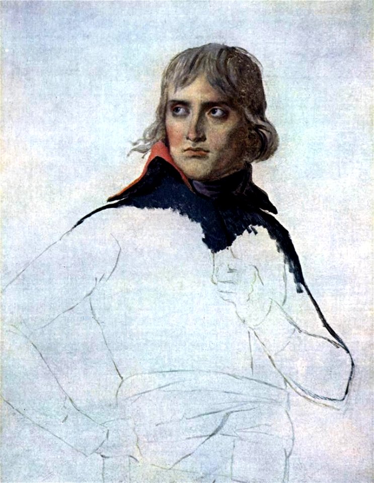 Jacques-Louis David - Portrait of General Bonaparte - WGA06077