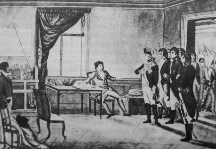 Orłowski Tsar Paul I visiting Tadeusz Kościuszko in prison