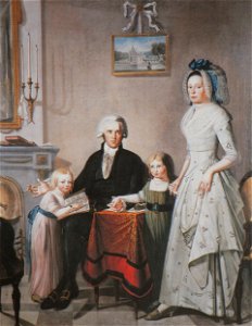 Familieportret HL Wijchgel van Lellens