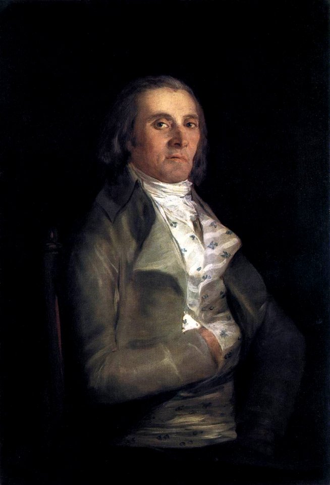 Francisco de Goya y Lucientes - Portrait of Andrés del Peral - WGA10031