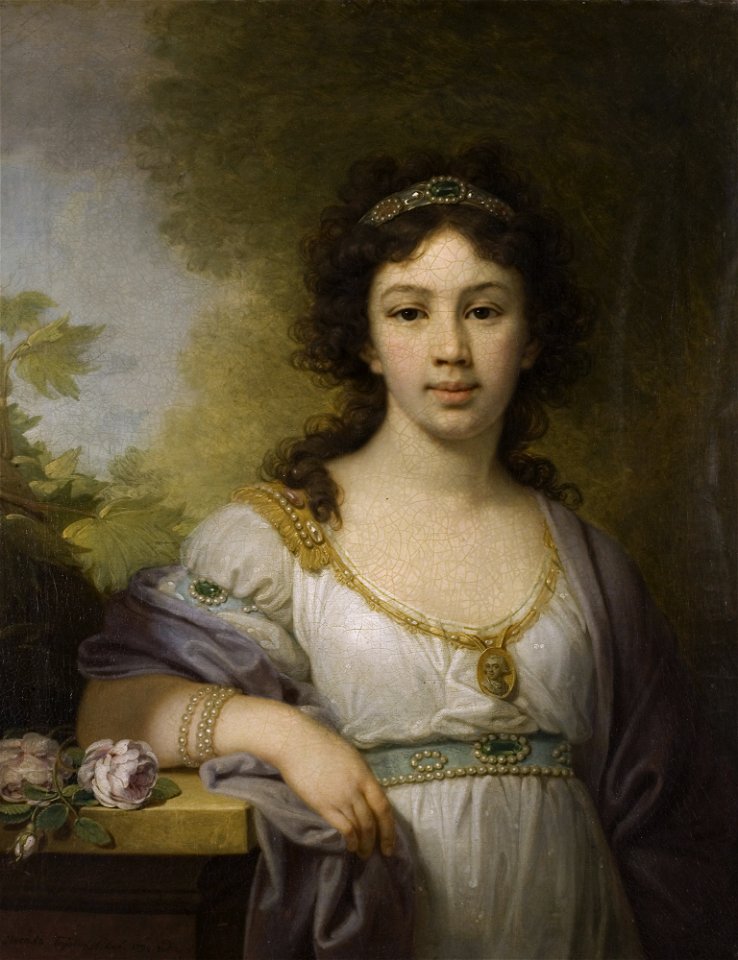 Varvara Shidlovskaya by Borovikovsky