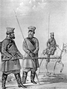 18 2531 Book illustrations of Historical description of the clothes and weapons of Russian troops