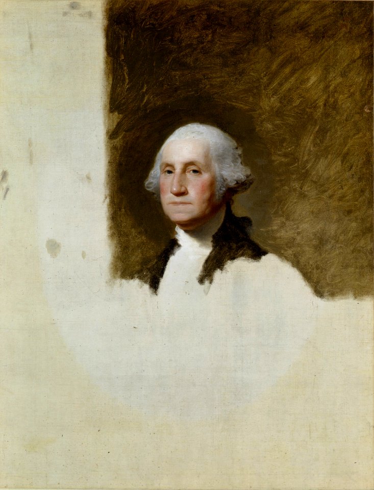 Gilbert Stuart 1796 portrait of Washington