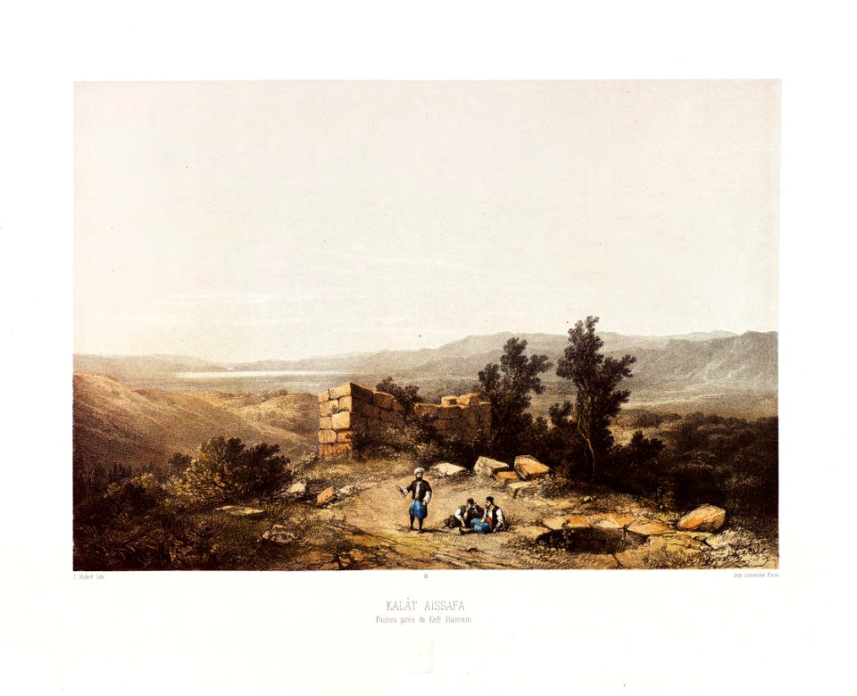 18.Kalat-Aisafa, ruines pres de Kefr-Hamam.b