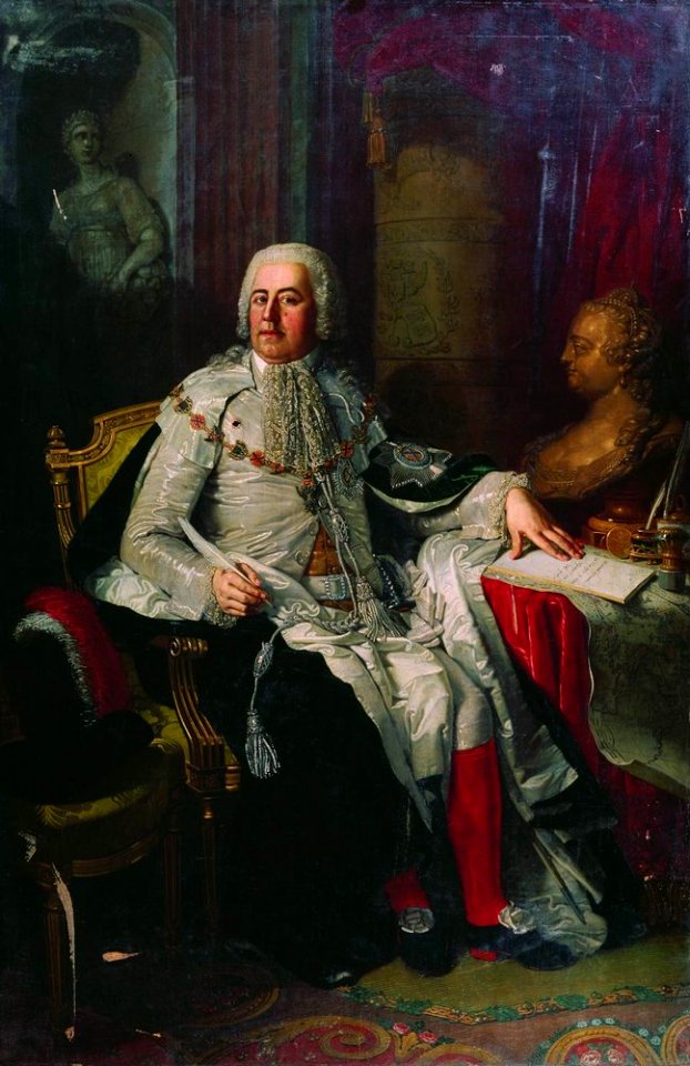A.I. Rumyantsev by Borovikovsky