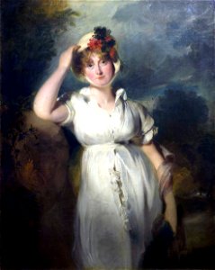 Caroline, Princess of Wales, 1798 by Sir Thomas Lawrence. Free illustration for personal and commercial use.