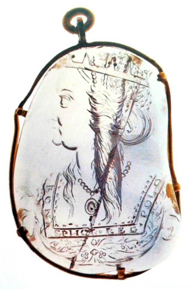 Caraglio Intaglio with bust of Bona Sforza