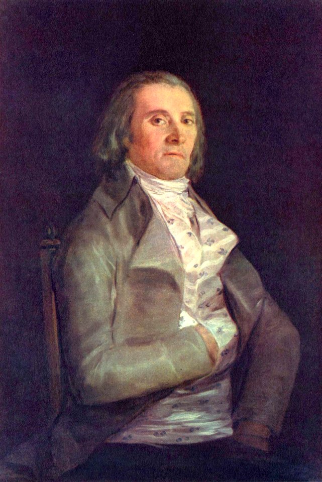 Retrato del doctor Peral por Goya