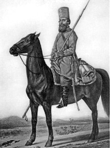 18 2527 Book illustrations of Historical description of the clothes and weapons of Russian troops