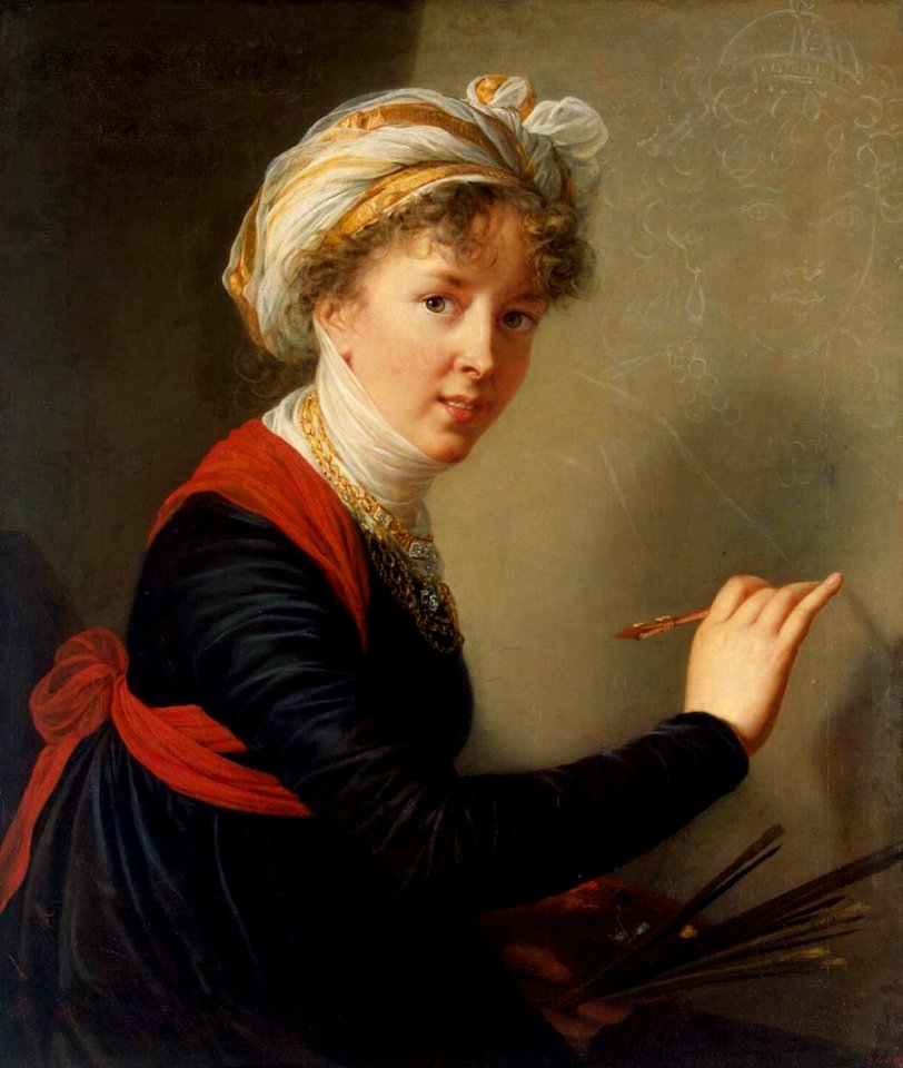 Elisabeth Vigée-Lebrun - Self-Portrait - WGA25084