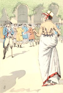 Stock-jobbing in the Palais-Royal, Year VII - 1799