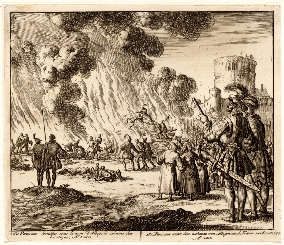 180 Albiginezen verbrand, objectnr A 41883