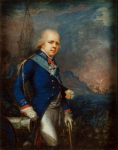 Constantine Pavlovich of Russia in the Battle of Novi by anonim (1799, Hermitage)