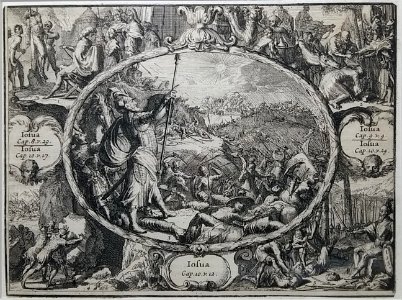 17th-century bible (etching) B