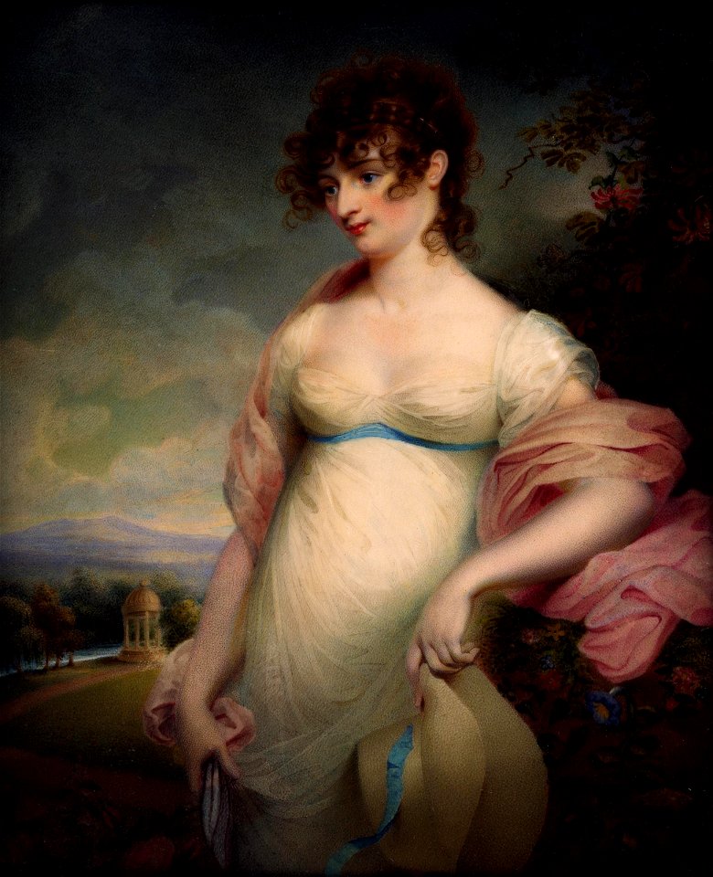 A Young Lady by Mary Green, nee Byrne
