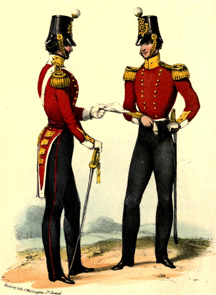 17th Foot uniform