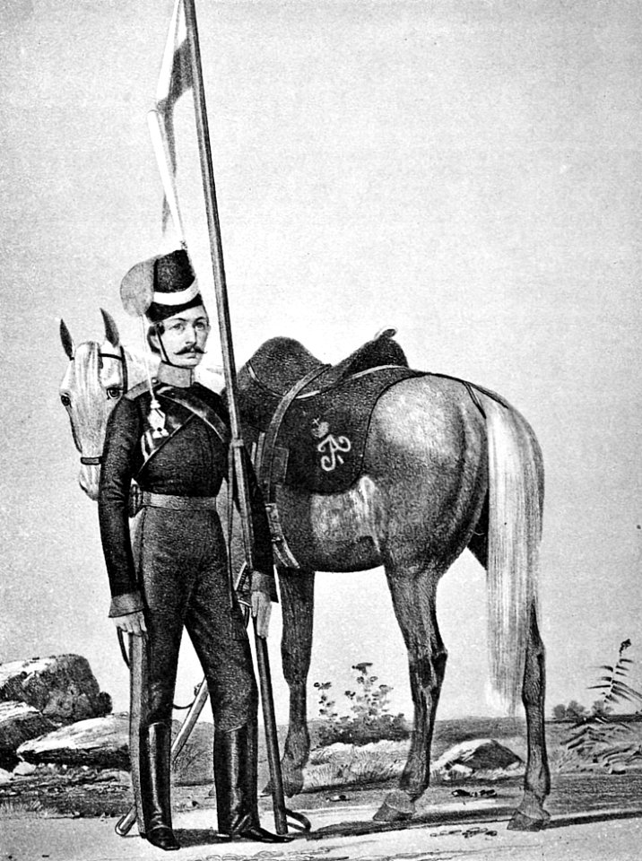 18 2483 Book illustrations of Historical description of the clothes and weapons of Russian troops