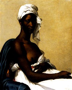 Marie-Guillemine Benoist - portrait d'une negresse