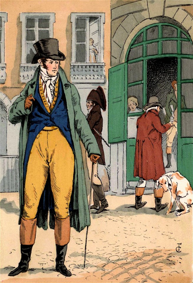 The Perron of the Palais-Royal, 1802
