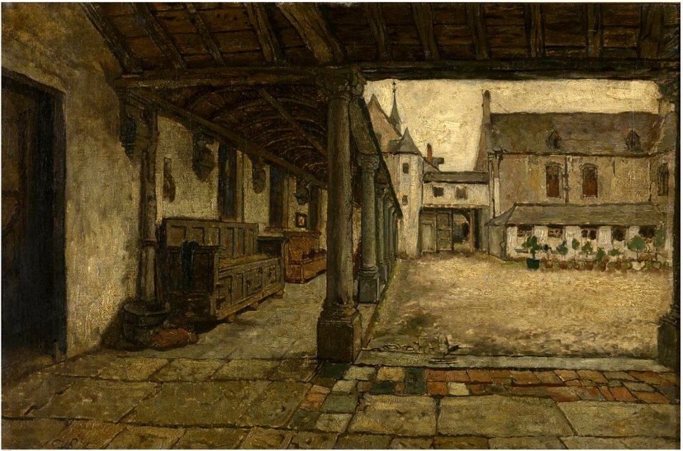 Thumbnail Willem Linnig Junior - Old monastery in Lier