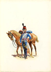 1801 - Cavalier du 1er Hussard (8)