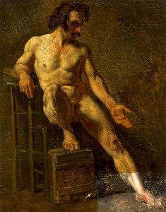 Géricault A study for a nude