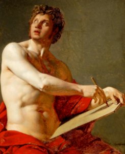 Ingres Academic study of a male torso