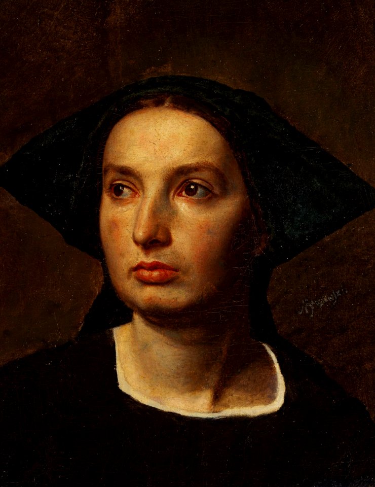 Brodowski Portrait of a woman