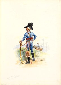 1801 - Officier du 1er hussard (7)