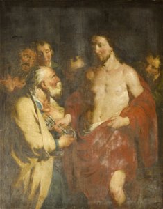 Pieter Jozef Verhaghen - Christ handing the keys to St Peter
