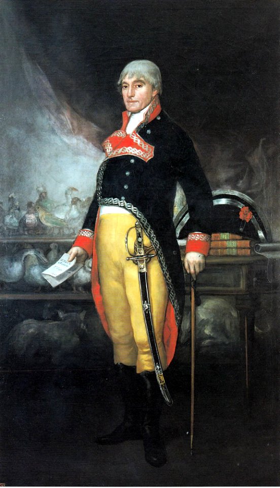 Retrato de Félix de Azara por Goya