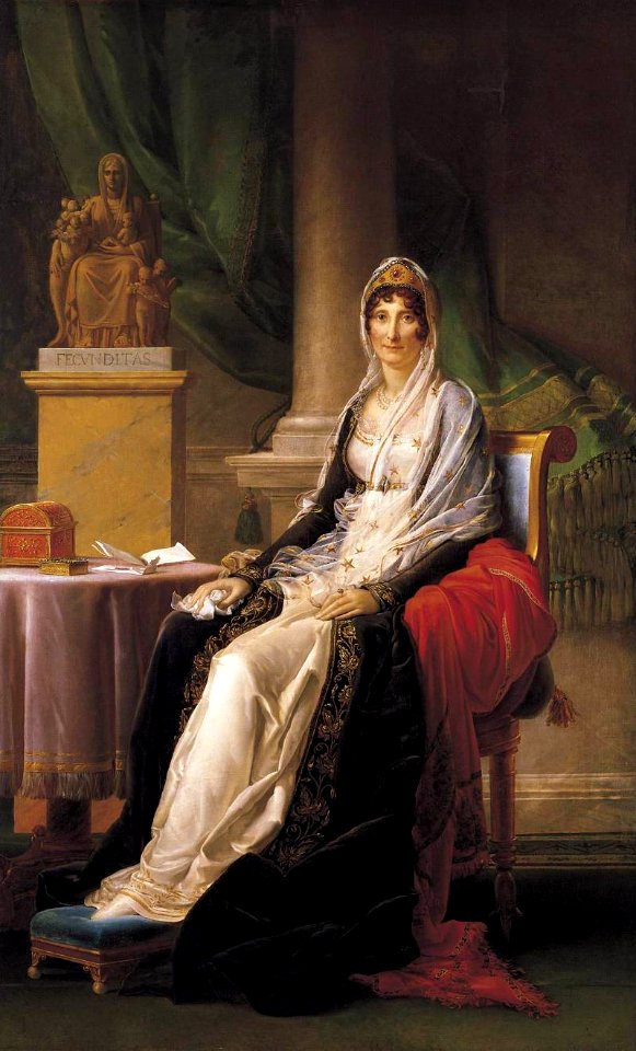 François Gérard - Portrait of Madame Mère - WGA08598