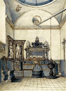 Sierakowski Interior of the sacristy