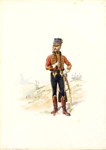 1806 - Lieutenant du 4e Hussards (41)