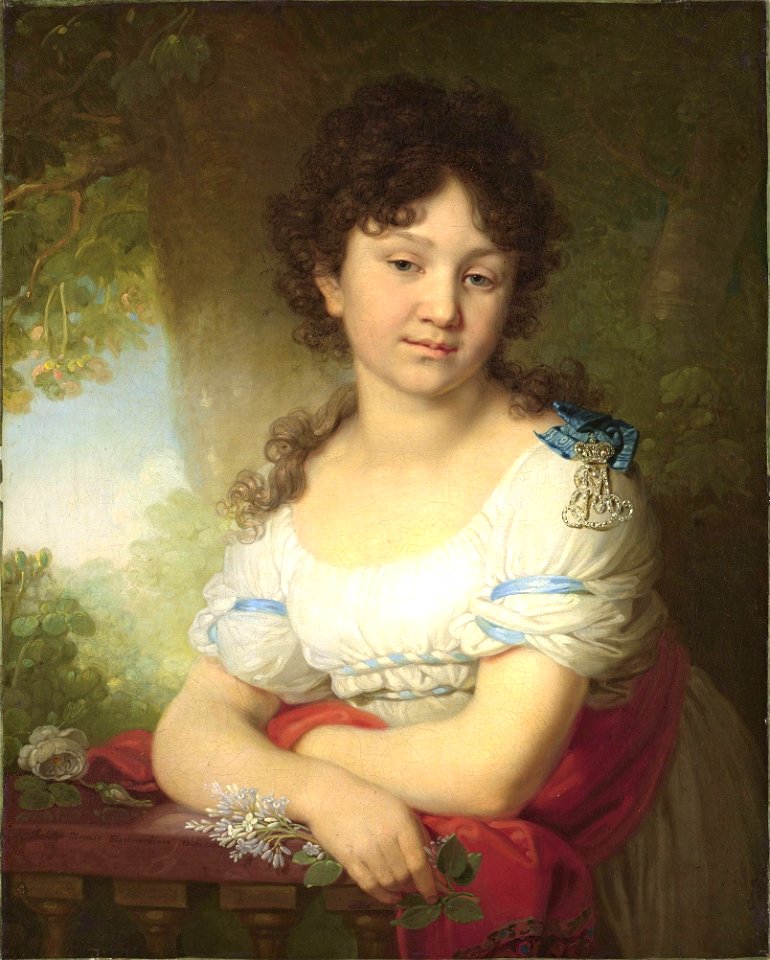 M.A. Orlova-Denisova by Borovikovsky