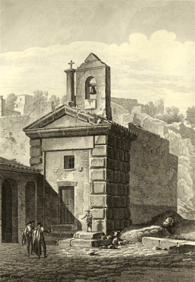 1806-1820, Voyage pittoresque et historique de l'Espagne, tomo I, Templo de Alcántara (cropped)