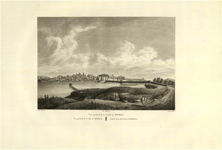 1806-1820, Voyage pittoresque et historique de l'Espagne, tomo I, Vista general de la ciudad de Mérida