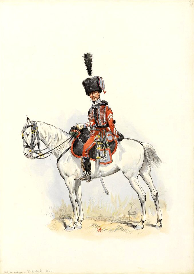 1806 - Chef de musique du 3e Hussards (31)