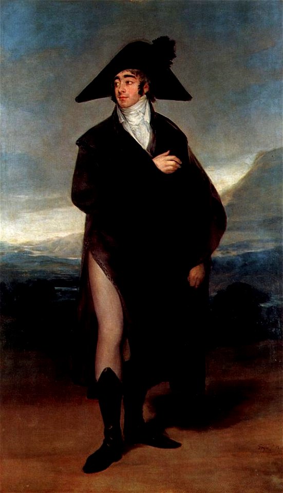 The Count of Fernán Núñez by Goya