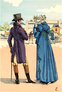 Waiting for the Saint-Cloud Coach, Place de la Concorde, 1806