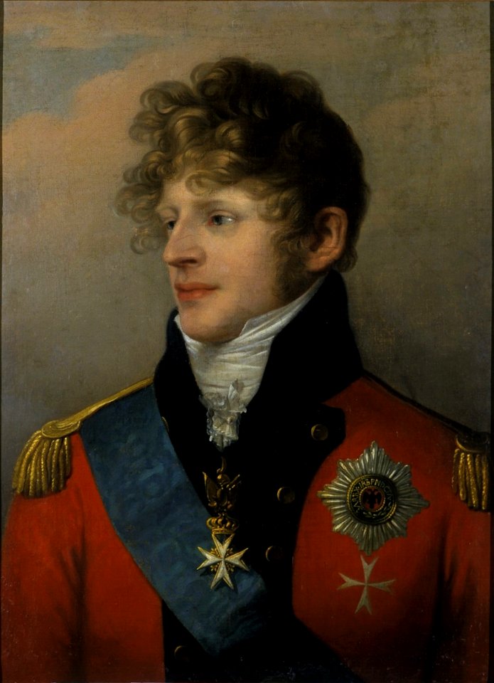 Ludwig Doell - Porträt des Herzogs August von Sachsen-Gotha-Altenburg