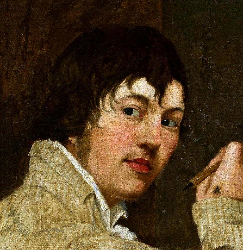 Blank Self-portrait with a friend (detail)
