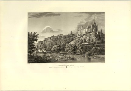 1806-1820, Voyage pittoresque et historique de l'Espagne, tomo II, Segunda vista del alcázar de Segovia