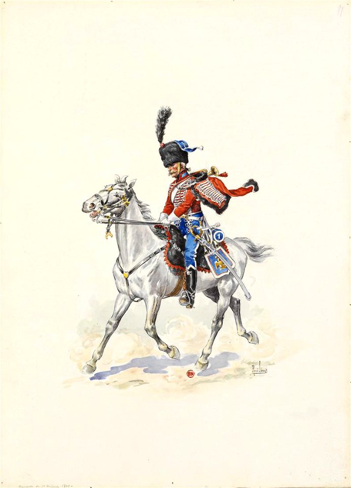 1809 - Trompette du 1er Hussards (11)