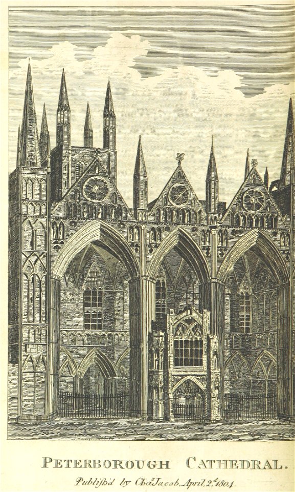GUNTON(1807) Peterborough Cathedral