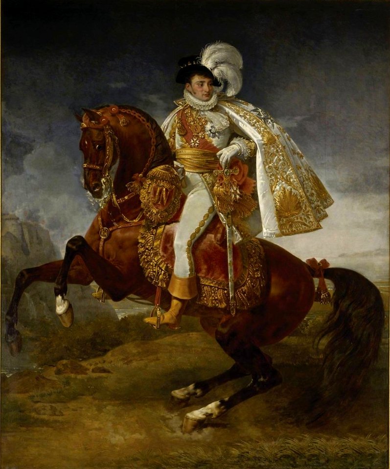 Equestrian Portrait of Jerome Bonaparte
