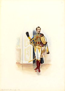 1807 - Officier en grande tenue de gala du 5e Hussards (50)