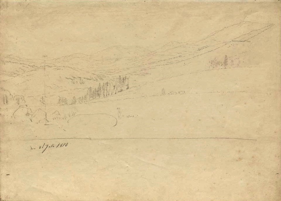 Friedrich View from Giant Mountains I