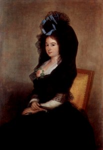 Portrait of Narcisa Barañana de Goicoechea by Goya