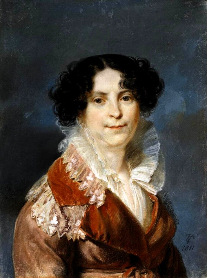 Carl Christian Vogel von Vogelstein - Portrait of a Lady - WGA25286